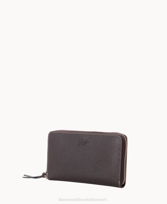Dooney & Bourke henrys store lynlås om armbånd JV0J4263 tilbehør brun tmoro