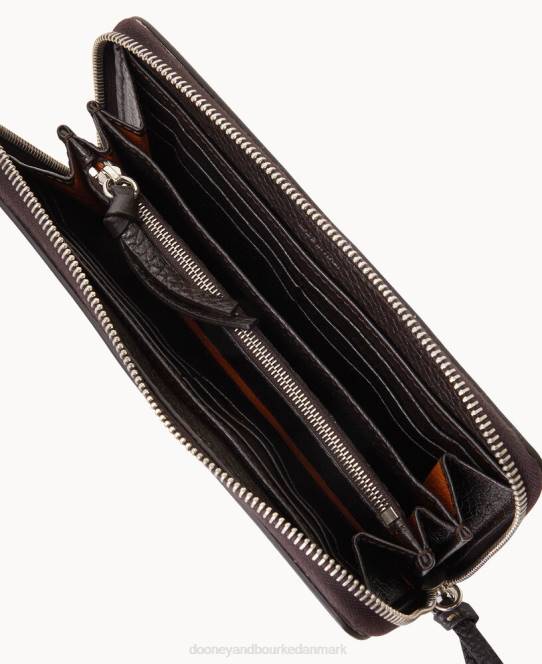 Dooney & Bourke henrys store lynlås om armbånd JV0J4263 tilbehør brun tmoro