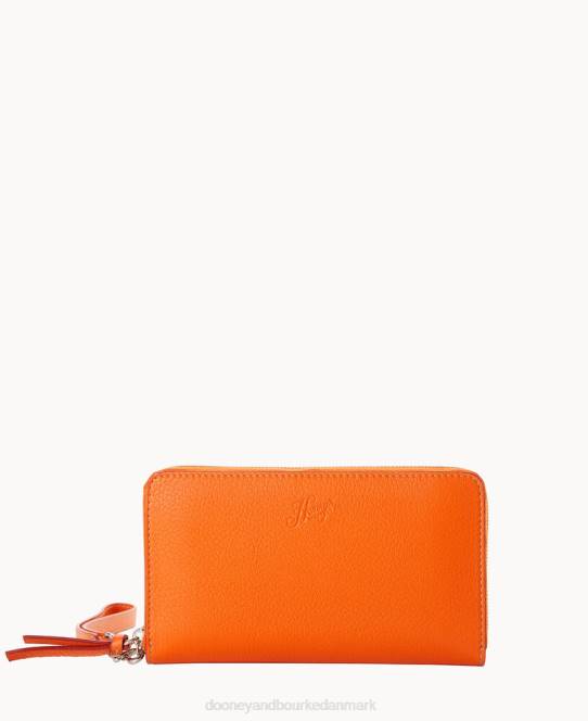 Dooney & Bourke henrys store lynlås om armbånd JV0J4265 tilbehør orange