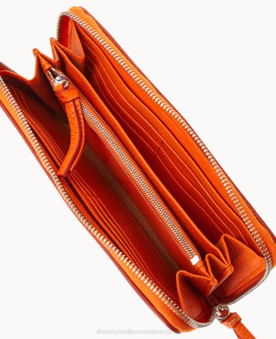 Dooney & Bourke henrys store lynlås om armbånd JV0J4265 tilbehør orange