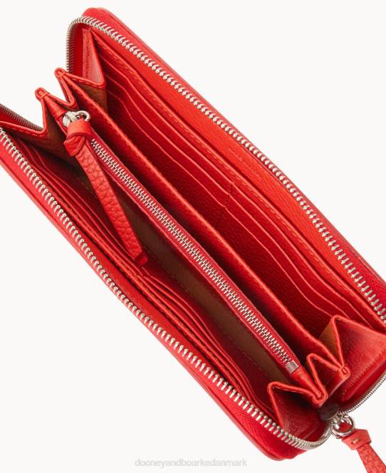 Dooney & Bourke henrys store lynlås om armbånd JV0J4266 tilbehør persimmon