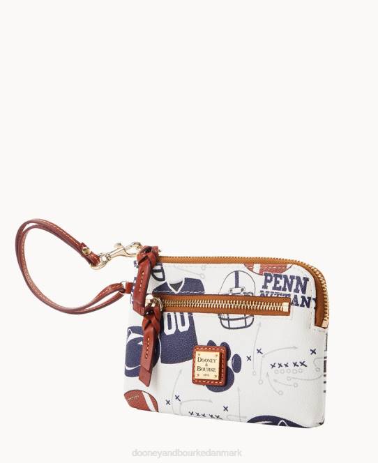 Dooney & Bourke kollegial lynlås rundt om armbånd JV0J4616 tilbehør penn stat