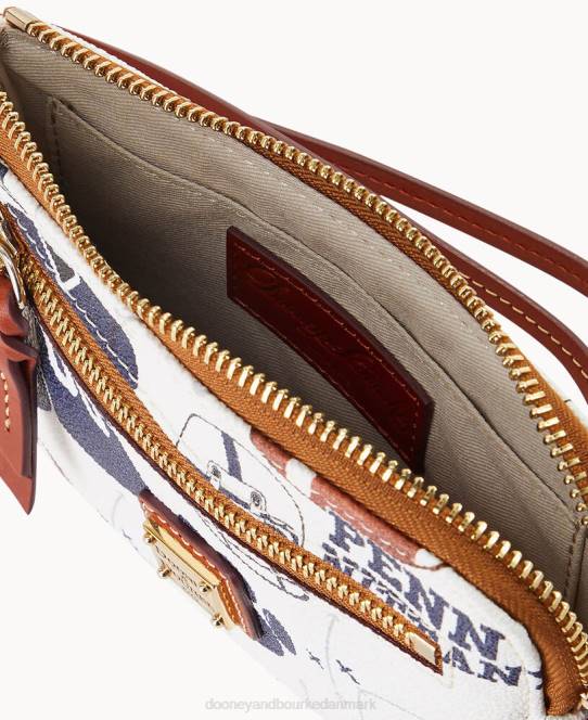 Dooney & Bourke kollegial lynlås rundt om armbånd JV0J4616 tilbehør penn stat