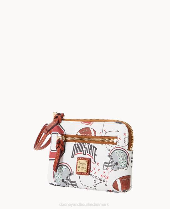 Dooney & Bourke kollegial lynlås rundt om armbånd JV0J4621 tilbehør ohio stat