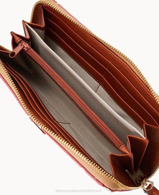 Dooney & Bourke kollegial stor lynlås rundt om armbånd JV0J4774 tilbehør alabama