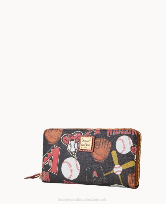 Dooney & Bourke mlb stor lynlås omkring armbånd JV0J4250 tilbehør diamantryg