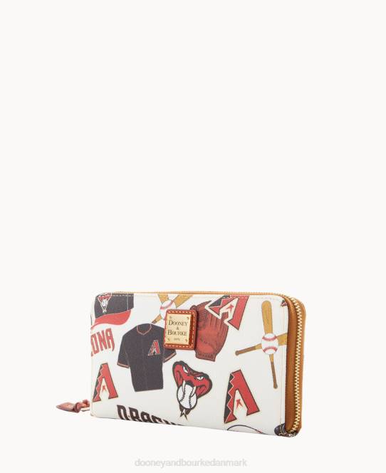 Dooney & Bourke mlb stor lynlås omkring armbånd JV0J4251 tilbehør diamantryg