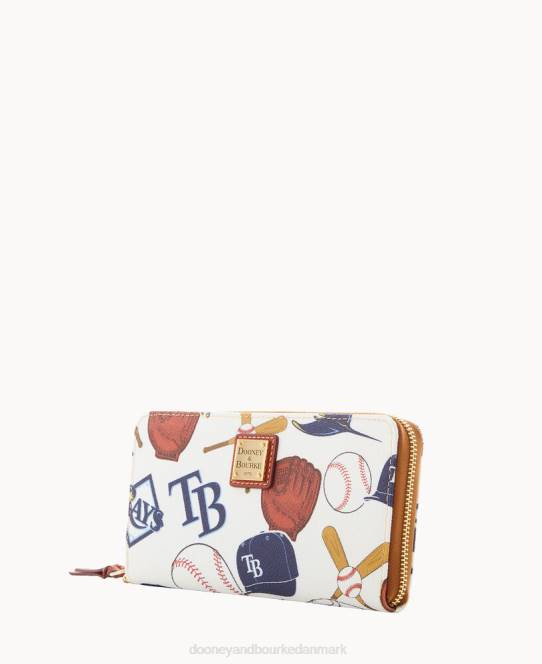Dooney & Bourke mlb stor lynlås omkring armbånd JV0J4301 tilbehør stråler