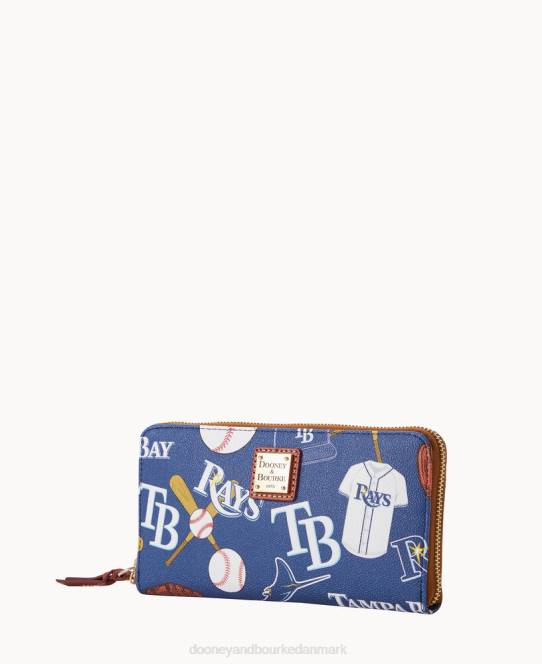 Dooney & Bourke mlb stor lynlås omkring armbånd JV0J4302 tilbehør stråler