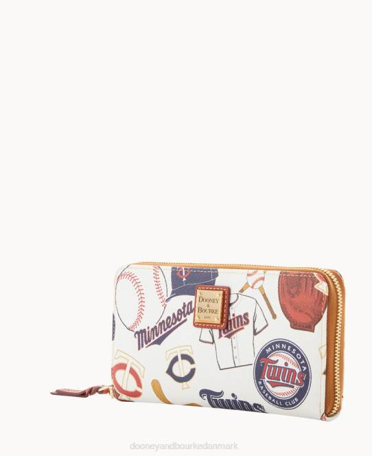 Dooney & Bourke mlb stor lynlås omkring armbånd JV0J4304 tilbehør tvillinger