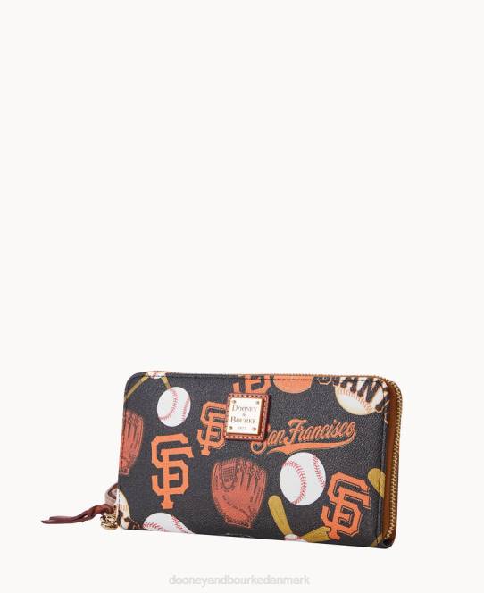 Dooney & Bourke mlb stor lynlås omkring armbånd JV0J4335 tilbehør kæmper