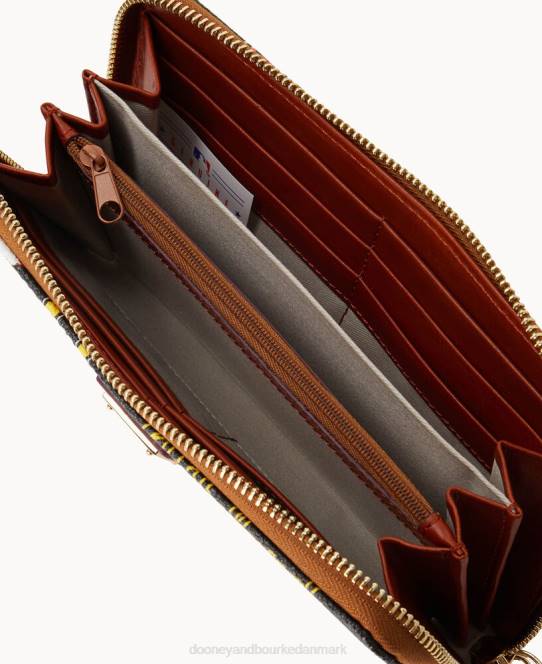 Dooney & Bourke mlb stor lynlås omkring armbånd JV0J4337 tilbehør pirater