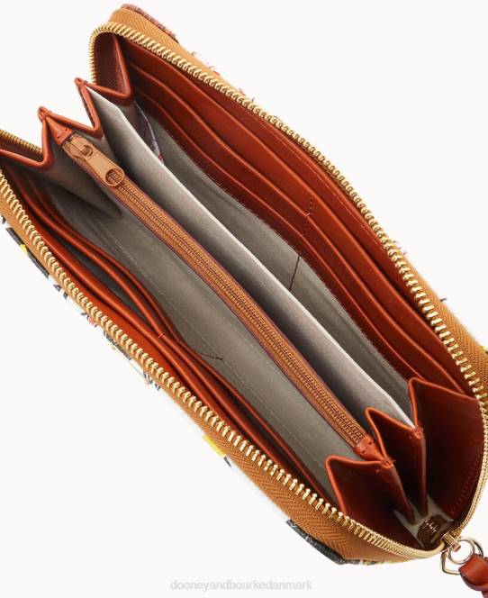 Dooney & Bourke mlb stor lynlås omkring armbånd JV0J4338 tilbehør pirater