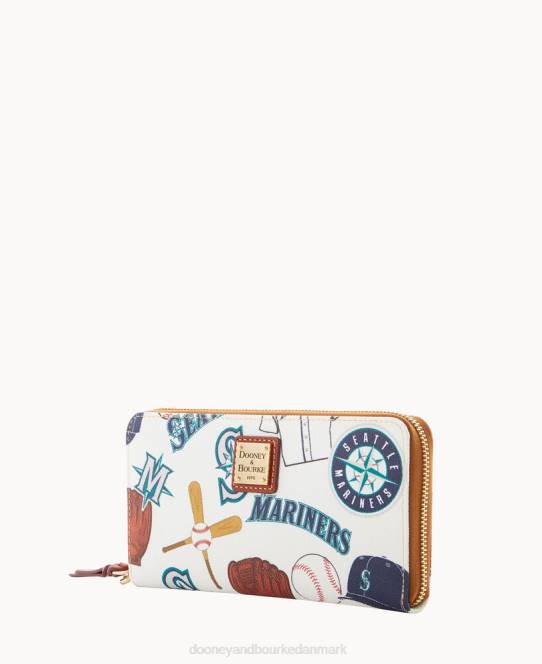 Dooney & Bourke mlb stor lynlås omkring armbånd JV0J4340 tilbehør søfolk