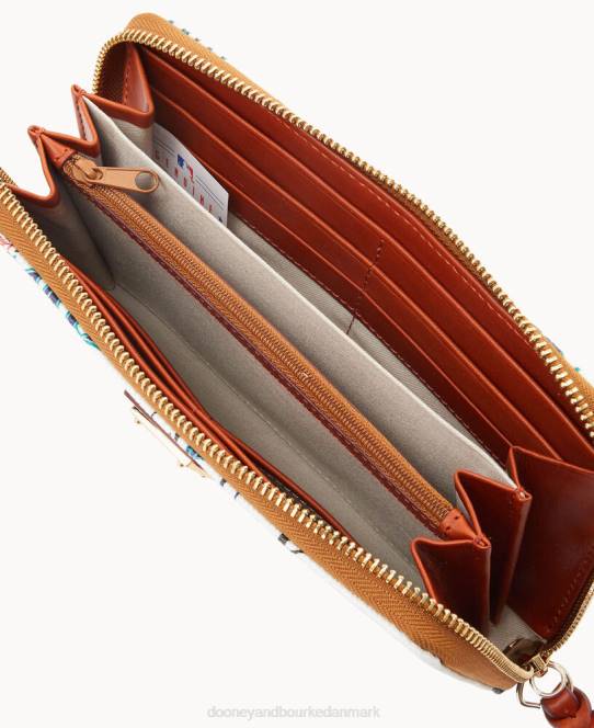 Dooney & Bourke mlb stor lynlås omkring armbånd JV0J4340 tilbehør søfolk