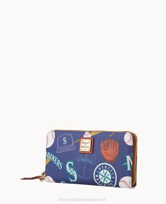 Dooney & Bourke mlb stor lynlås omkring armbånd JV0J4341 tilbehør søfolk