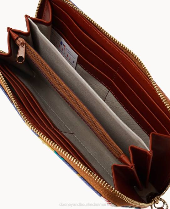 Dooney & Bourke mlb stor lynlås omkring armbånd JV0J4341 tilbehør søfolk