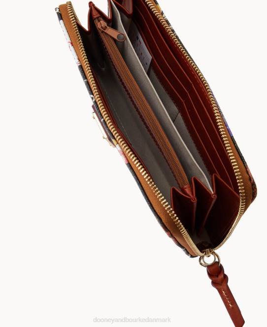 Dooney & Bourke mlb stor lynlås omkring armbånd JV0J4342 tilbehør rockies
