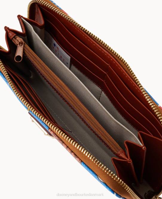 Dooney & Bourke mlb stor lynlås omkring armbånd JV0J4487 tilbehør unger