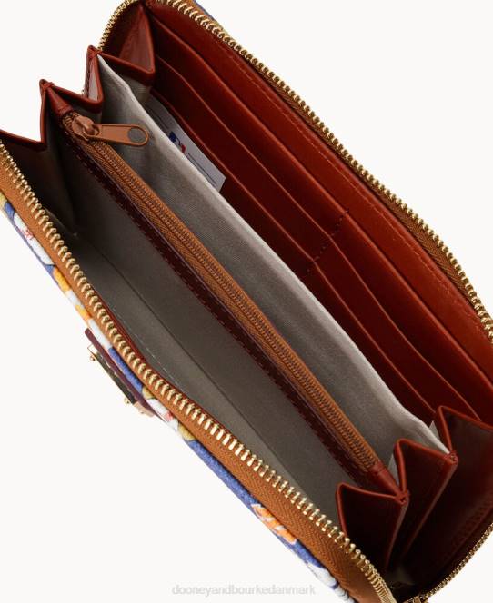 Dooney & Bourke mlb stor lynlås omkring armbånd JV0J4488 tilbehør astros