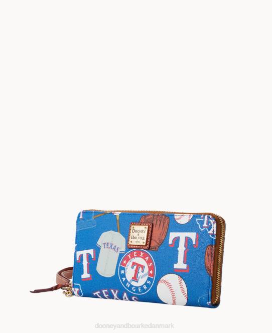 Dooney & Bourke mlb stor lynlås omkring armbånd JV0J4509 tilbehør rangers
