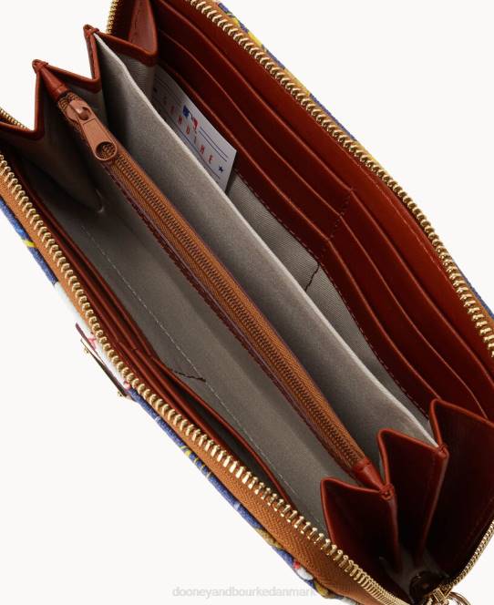 Dooney & Bourke mlb stor lynlås omkring armbånd JV0J4614 tilbehør bryggere