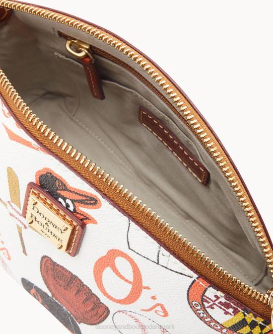 Dooney & Bourke mlb suki crossbody med armbånd JV0J1686 tilbehør orioler