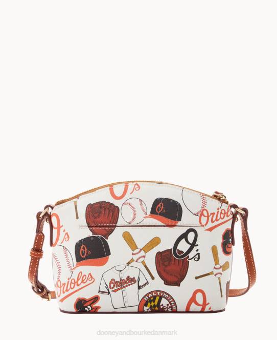 Dooney & Bourke mlb suki crossbody med armbånd JV0J1686 tilbehør orioler