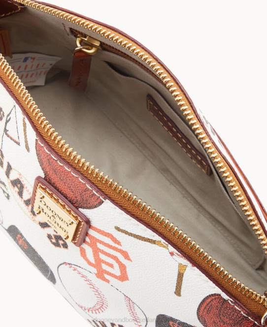 Dooney & Bourke mlb suki crossbody med armbånd JV0J1892 tilbehør kæmper