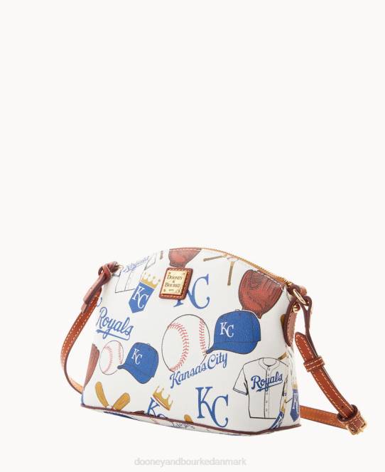 Dooney & Bourke mlb suki crossbody med armbånd JV0J1893 tilbehør kongelige