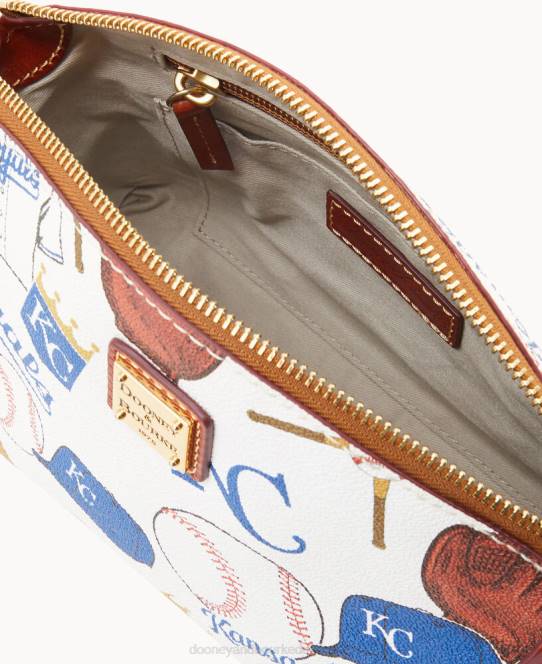 Dooney & Bourke mlb suki crossbody med armbånd JV0J1893 tilbehør kongelige