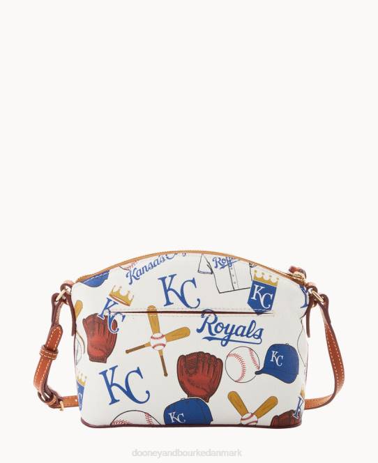 Dooney & Bourke mlb suki crossbody med armbånd JV0J1893 tilbehør kongelige