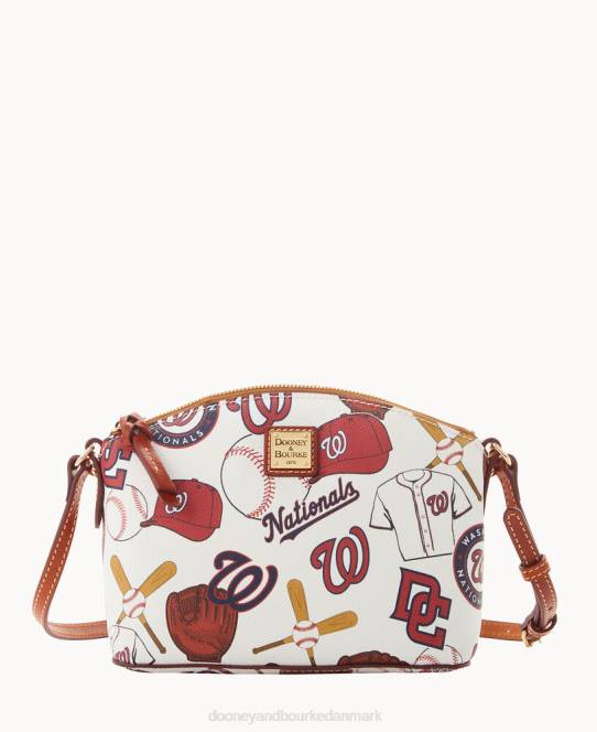 Dooney & Bourke mlb suki crossbody med armbånd JV0J1899 tilbehør statsborgere