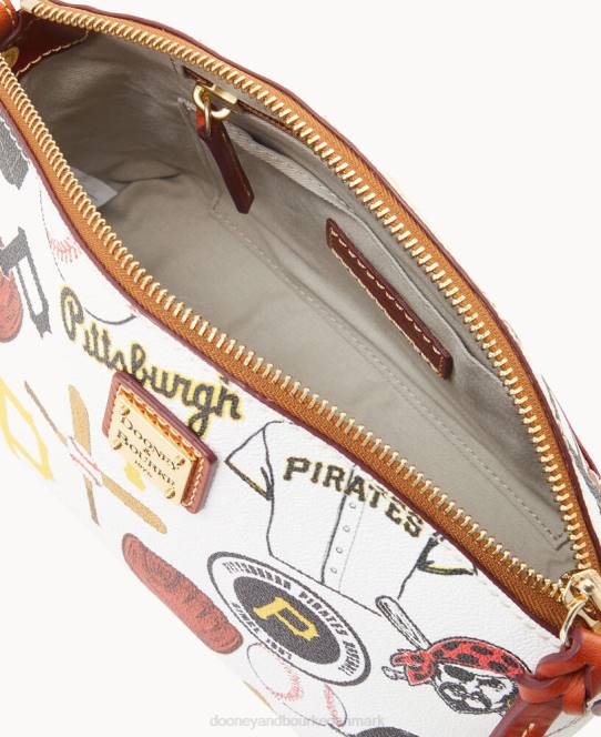 Dooney & Bourke mlb suki crossbody med armbånd JV0J1902 tilbehør pirater