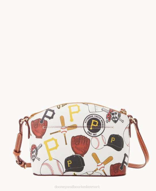 Dooney & Bourke mlb suki crossbody med armbånd JV0J1902 tilbehør pirater