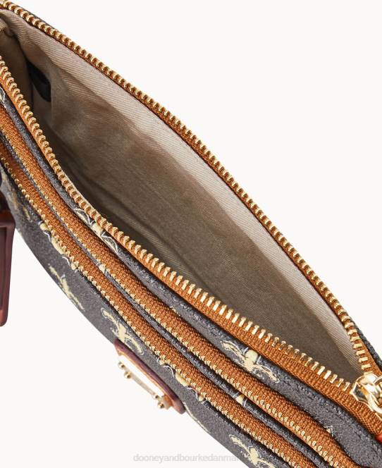 Dooney & Bourke nfl armbånd med tredobbelt lynlås JV0J4773 tilbehør helgener