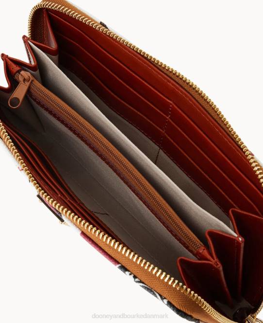 Dooney & Bourke nfl az stor lynlås rundt om armbånd JV0J4593 tilbehør kardinaler