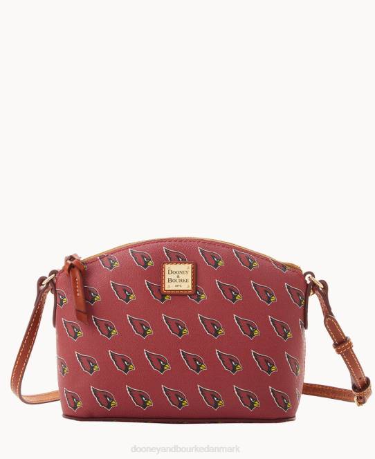 Dooney & Bourke nfl az suki crossbody med armbånd JV0J1998 tilbehør kardinaler