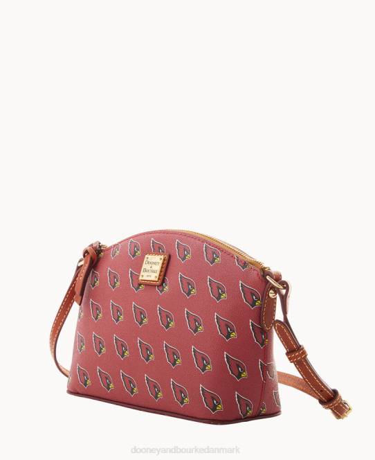 Dooney & Bourke nfl az suki crossbody med armbånd JV0J1998 tilbehør kardinaler