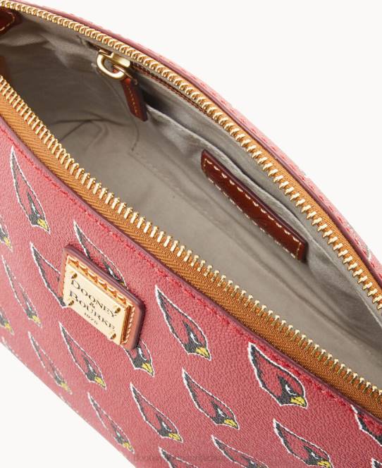 Dooney & Bourke nfl az suki crossbody med armbånd JV0J1998 tilbehør kardinaler