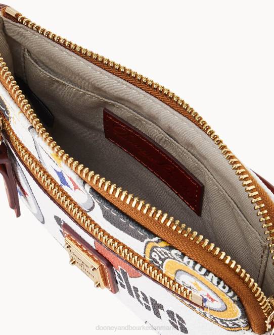 Dooney & Bourke nfl lynlås rundt om armbånd JV0J4594 tilbehør stålere