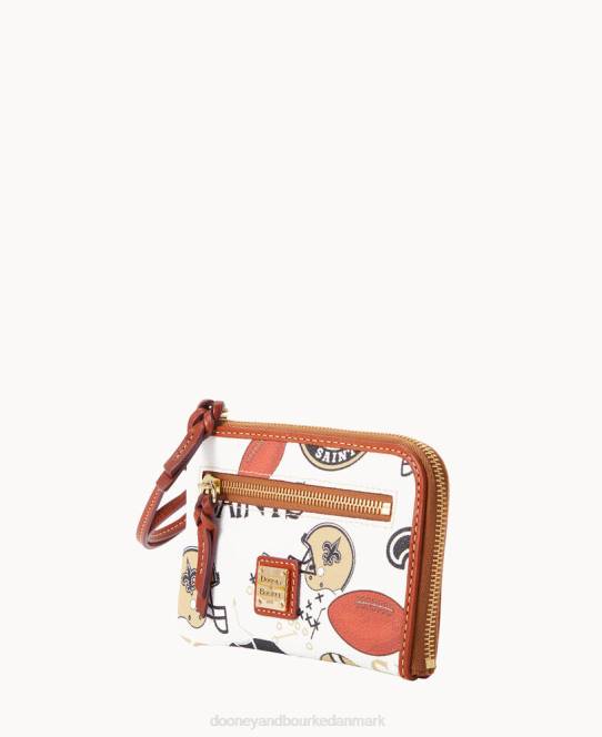 Dooney & Bourke nfl multifunktions lynlås rundt JV0J4276 tilbehør helgener