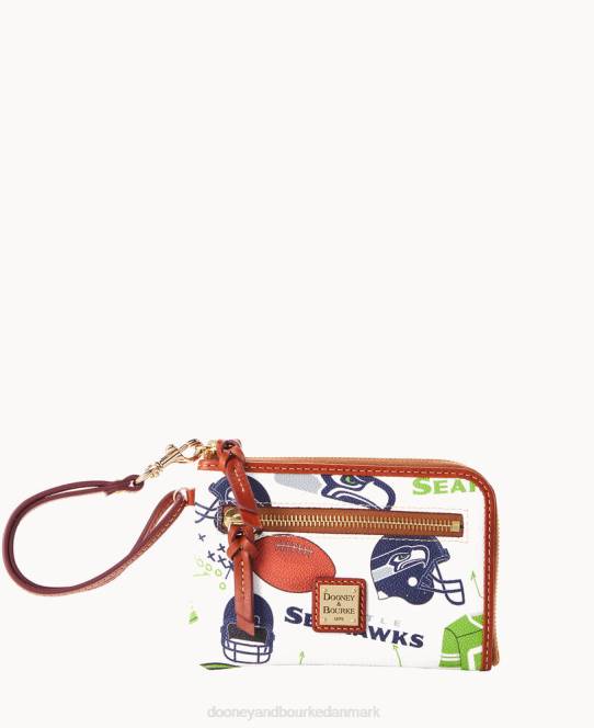 Dooney & Bourke nfl multifunktions lynlås rundt JV0J4359 tilbehør havhøge