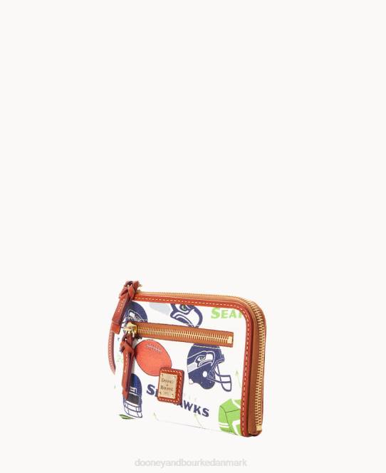Dooney & Bourke nfl multifunktions lynlås rundt JV0J4359 tilbehør havhøge