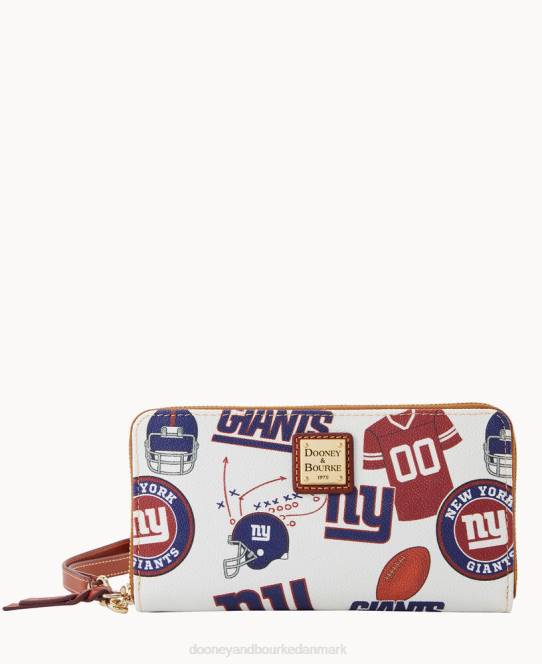 Dooney & Bourke nfl ny stor lynlås rundt om armbånd JV0J4601 tilbehør kæmper