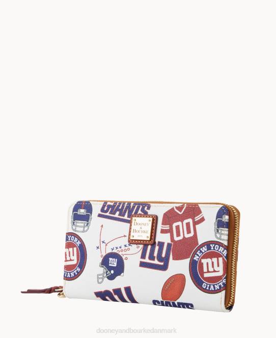 Dooney & Bourke nfl ny stor lynlås rundt om armbånd JV0J4601 tilbehør kæmper
