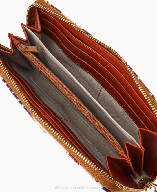 Dooney & Bourke nfl ny stor lynlås rundt om armbånd JV0J4601 tilbehør kæmper