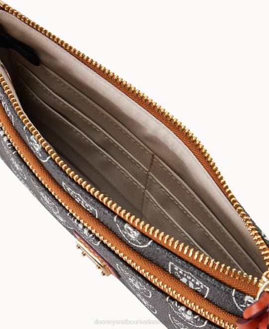 Dooney & Bourke nfl raiders armbånd med dobbelt lynlås JV0J4590 tilbehør las vegas raiders