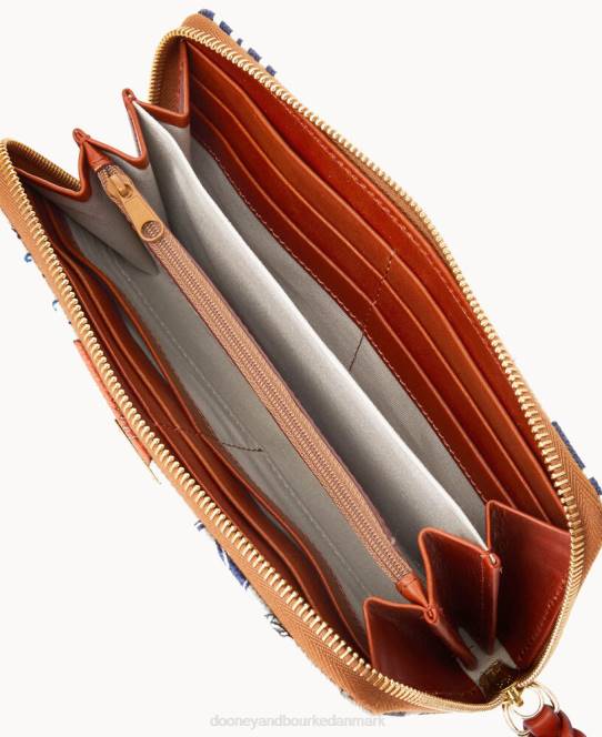 Dooney & Bourke nfl stor lynlås rundt om armbånd JV0J4252 tilbehør cowboys
