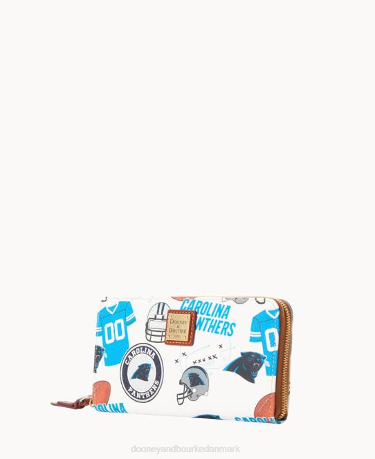 Dooney & Bourke nfl stor lynlås rundt om armbånd JV0J4271 tilbehør pantere